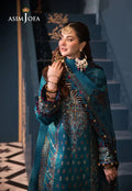 Asim Jofa | Fasana e Ishq Eid Luxury Lawn | AJFI-20 - House Of Hania
