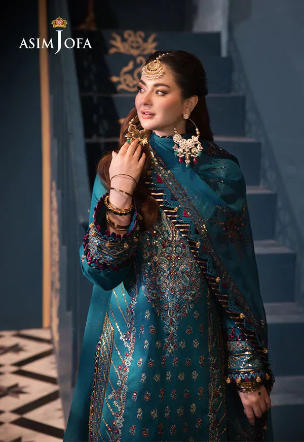 Asim Jofa | Fasana e Ishq Eid Luxury Lawn | AJFI-20 - House Of Hania