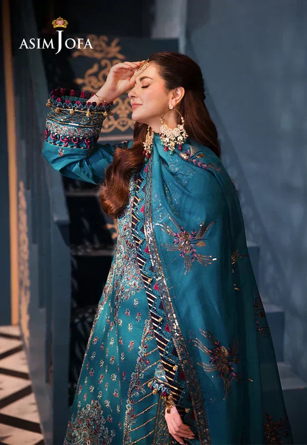Asim Jofa | Fasana e Ishq Eid Luxury Lawn | AJFI-20 - House Of Hania