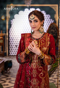 Asim Jofa | Fasana e Ishq Eid Luxury Lawn | AJFI-21 - House Of Hania