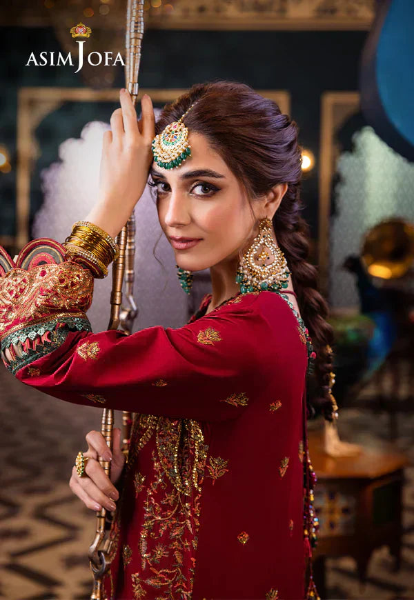 Asim Jofa | Fasana e Ishq Eid Luxury Lawn | AJFI-21 - House Of Hania