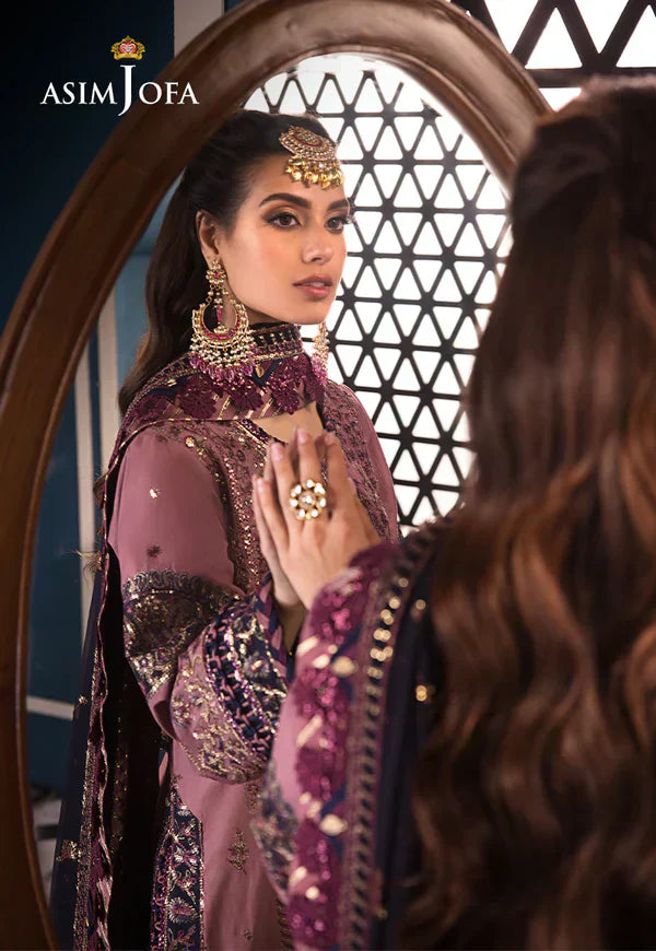 Asim Jofa | Fasana e Ishq Eid Luxury Lawn | AJFI-22 - House Of Hania