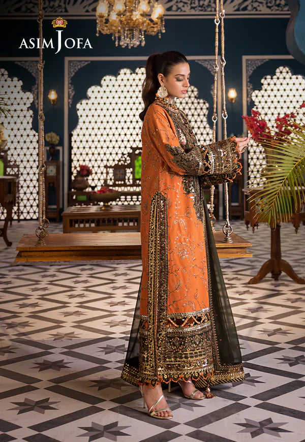 Asim Jofa | Fasana e Ishq Eid Luxury Lawn | AJFI-24 - House Of Hania
