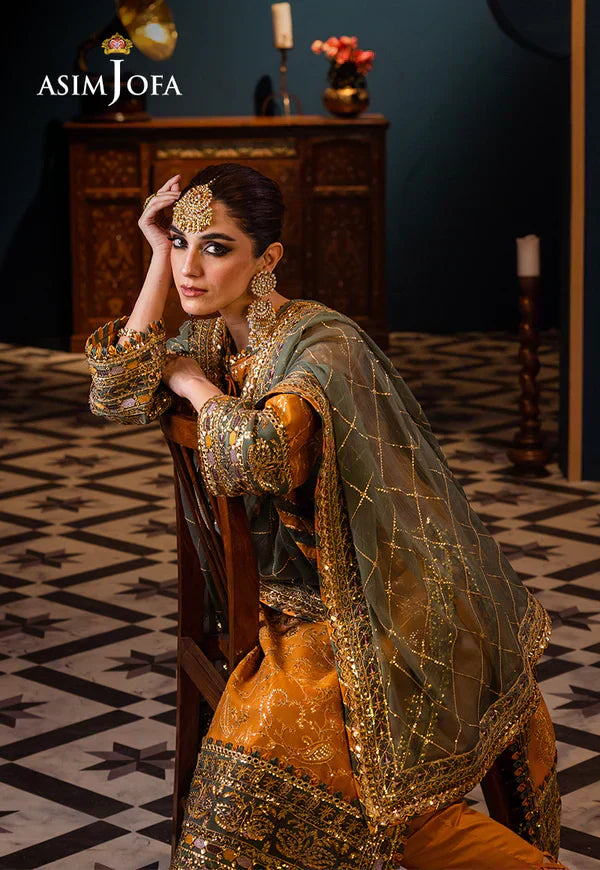 Asim Jofa | Fasana e Ishq Eid Luxury Lawn | AJFI-26 - House Of Hania