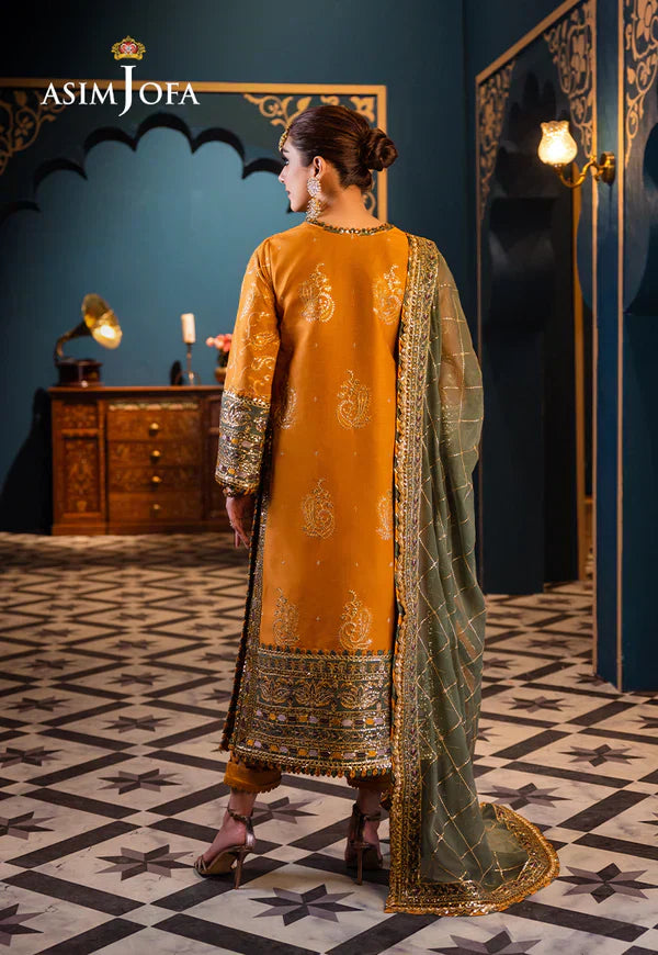 Asim Jofa | Fasana e Ishq Eid Luxury Lawn | AJFI-26 - House Of Hania