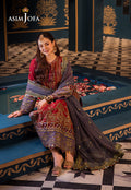 Asim Jofa | Fasana e Ishq Eid Luxury Lawn | AJFI-27 - House Of Hania