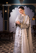 Asim Jofa | Fasana e Ishq Eid Luxury Lawn | AJFI-28 - House Of Hania