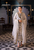 Asim Jofa | Fasana e Ishq Eid Luxury Lawn | AJFI-28 - House Of Hania