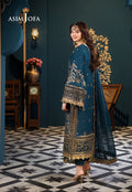 Asim Jofa | Fasana e Ishq Eid Luxury Lawn | AJFI-30 - House Of Hania