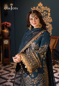 Asim Jofa | Fasana e Ishq Eid Luxury Lawn | AJFI-30 - House Of Hania