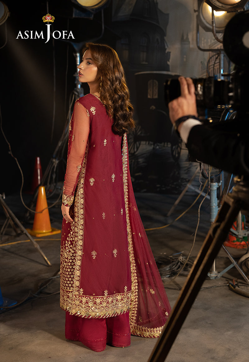 Asim Jofa | Festive Collection 25 | AJLLF-01 - House Of Hania