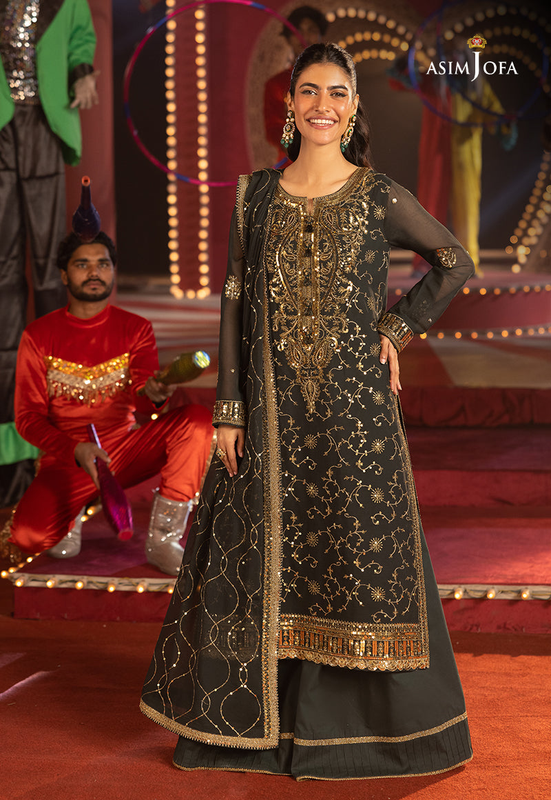 Asim Jofa | Festive Collection 25 | AJLLF-02 - House Of Hania