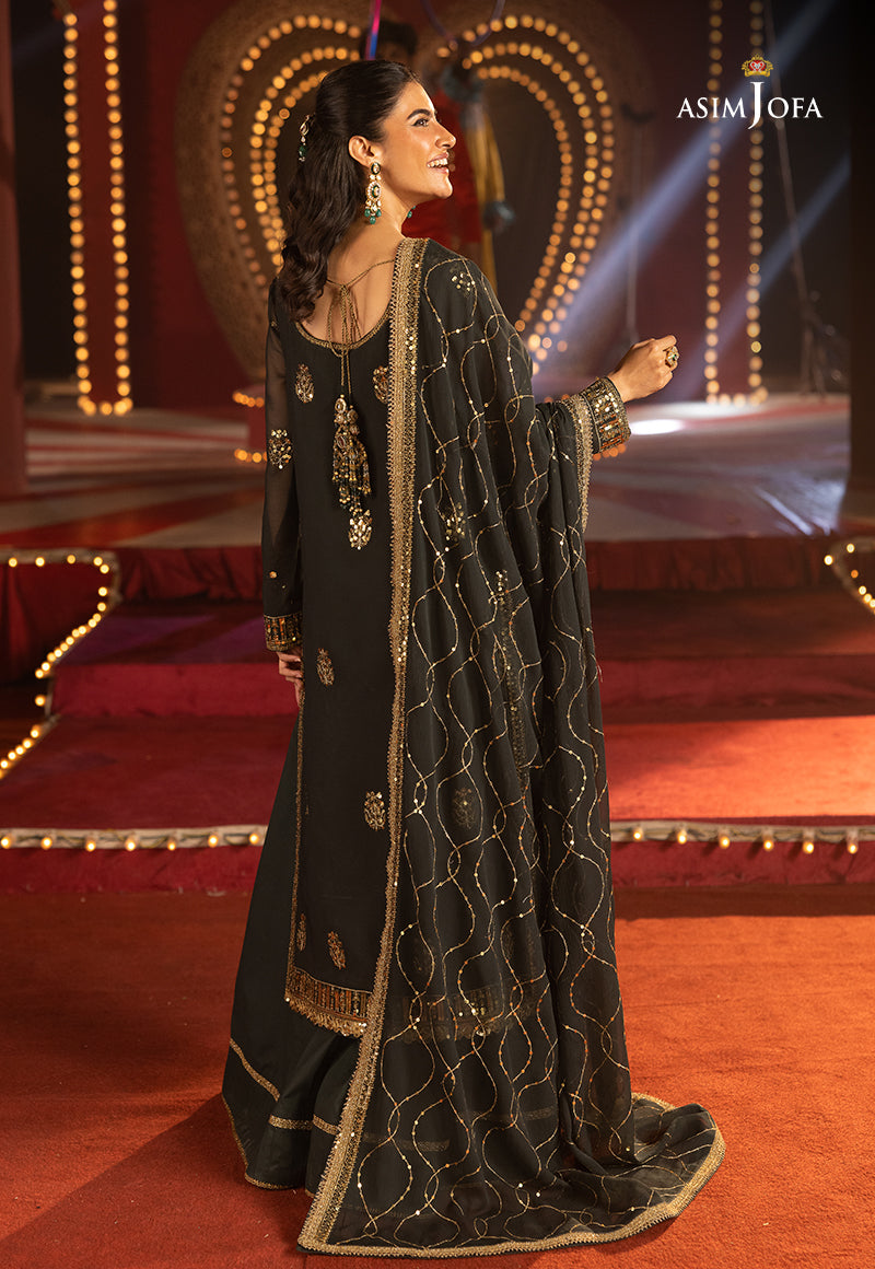 Asim Jofa | Festive Collection 25 | AJLLF-02 - House Of Hania