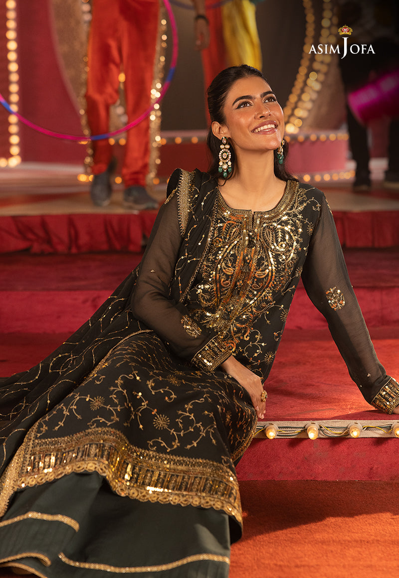 Asim Jofa | Festive Collection 25 | AJLLF-02 - House Of Hania