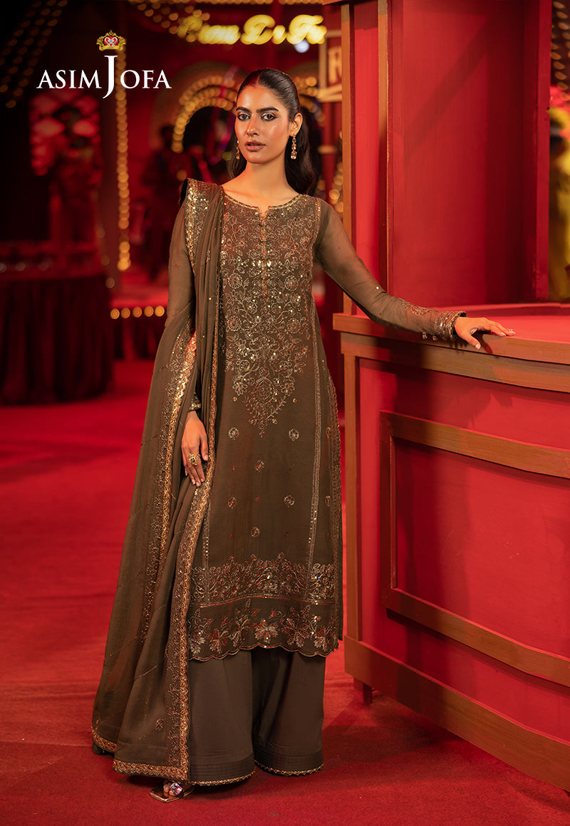 Asim Jofa | Festive Collection 25 | AJLLF-07 - House Of Hania