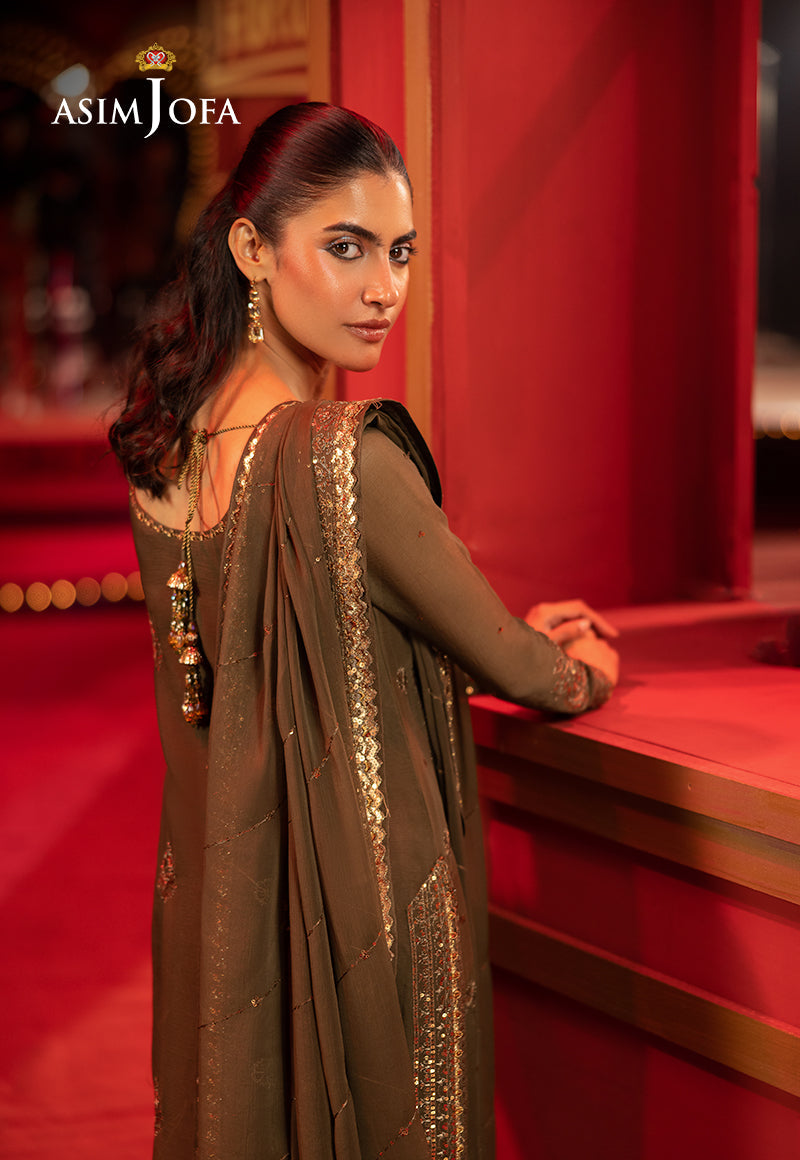 Asim Jofa | Festive Collection 25 | AJLLF-07 - House Of Hania