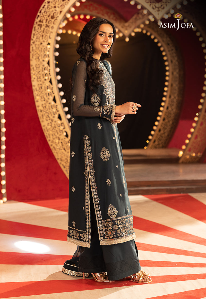 Asim Jofa | Festive Collection 25 | AJLLF-08 - House Of Hania