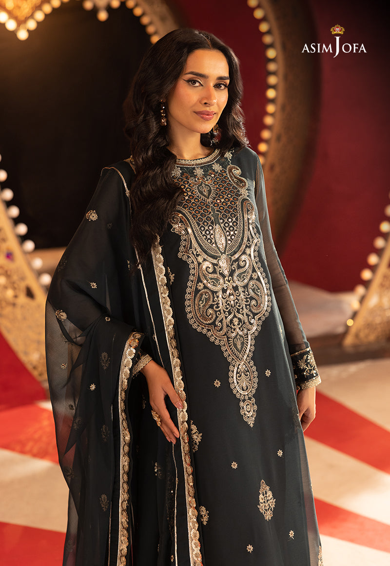 Asim Jofa | Festive Collection 25 | AJLLF-08 - House Of Hania