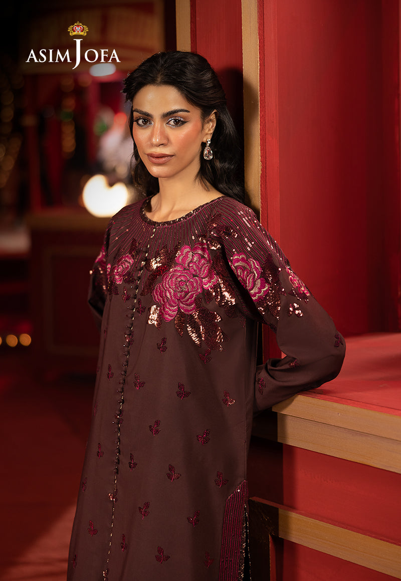 Asim Jofa | Festive Collection 25 | AJLLF-10 - House Of Hania