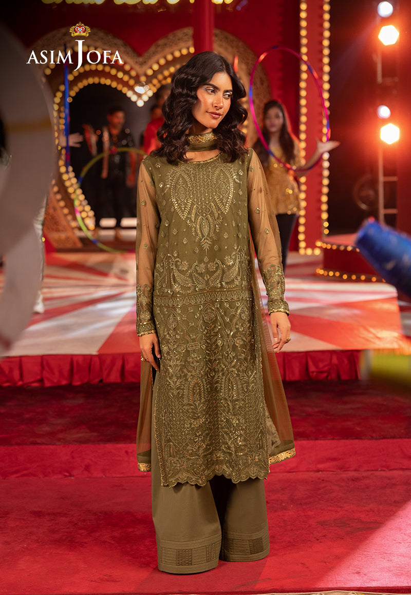 Asim Jofa | Festive Collection 25 | AJLLF-14 - House Of Hania