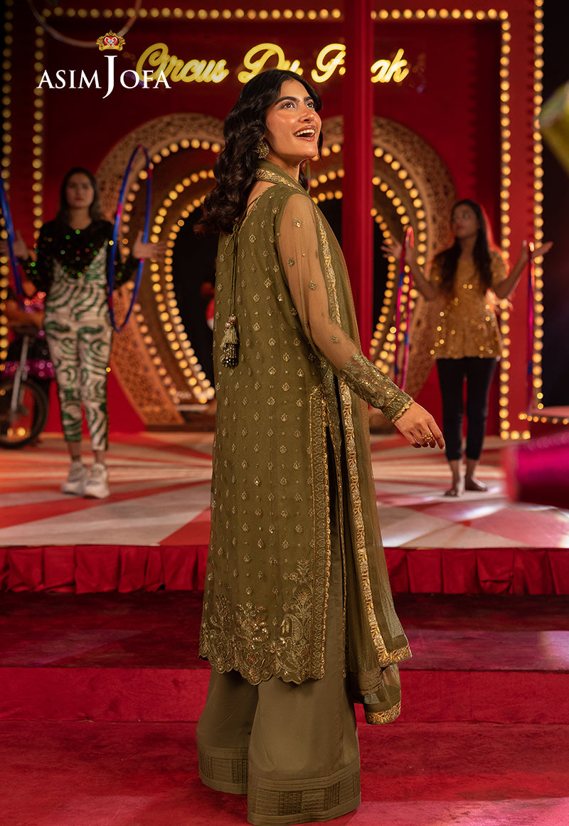 Asim Jofa | Festive Collection 25 | AJLLF-14 - House Of Hania