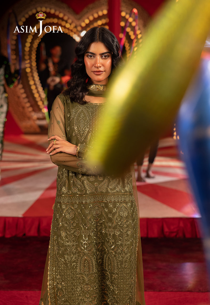 Asim Jofa | Festive Collection 25 | AJLLF-14 - House Of Hania