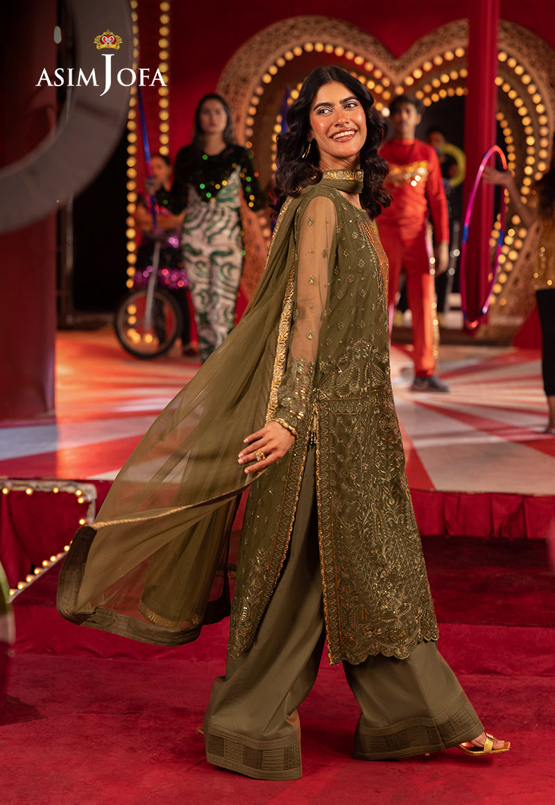 Asim Jofa | Festive Collection 25 | AJLLF-14 - House Of Hania
