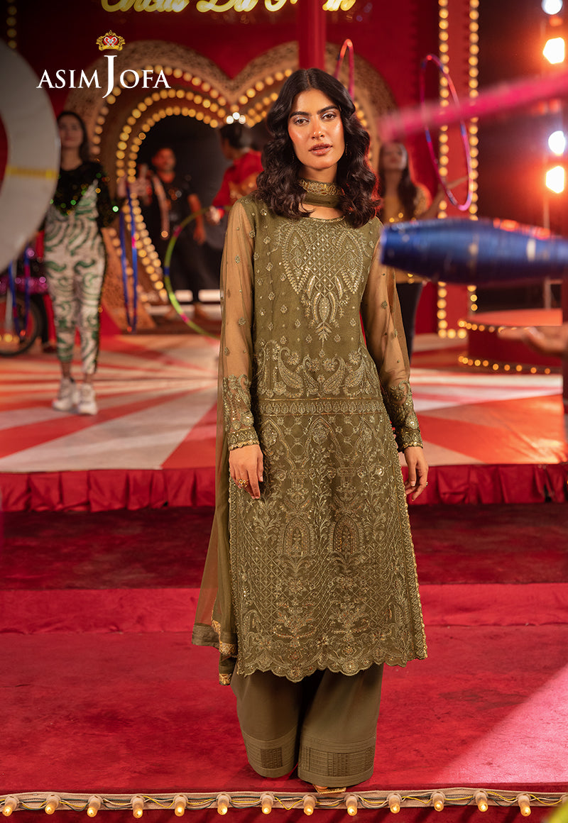 Asim Jofa | Festive Collection 25 | AJLLF-14 - House Of Hania