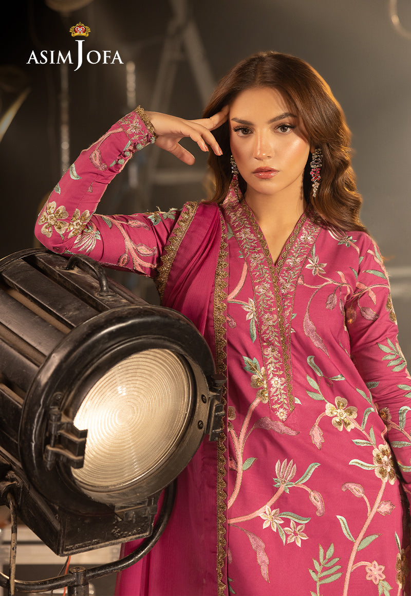 Asim Jofa | Festive Collection 25 | AJLLF-15 - House Of Hania
