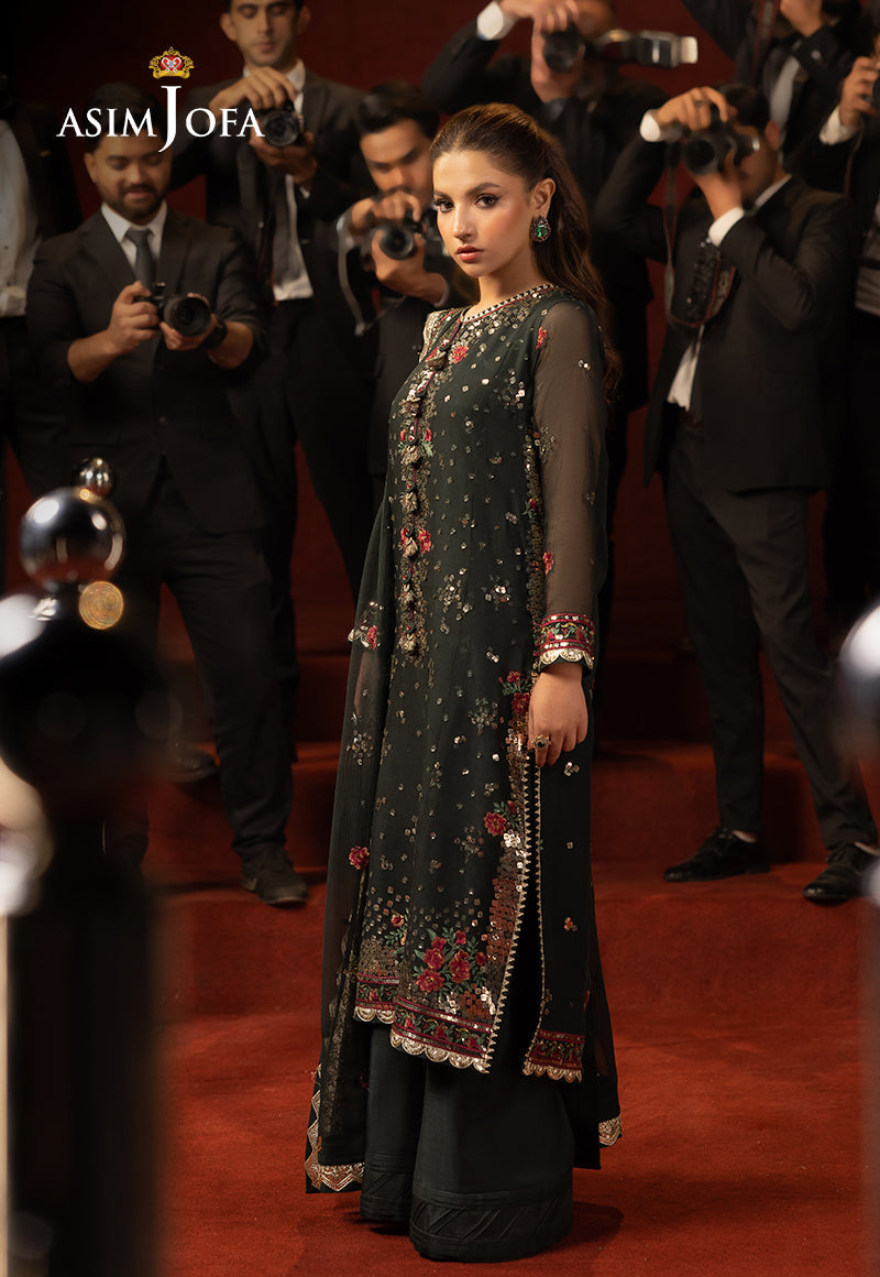 Asim Jofa | Festive Collection 25 | AJLLF-17 - House Of Hania
