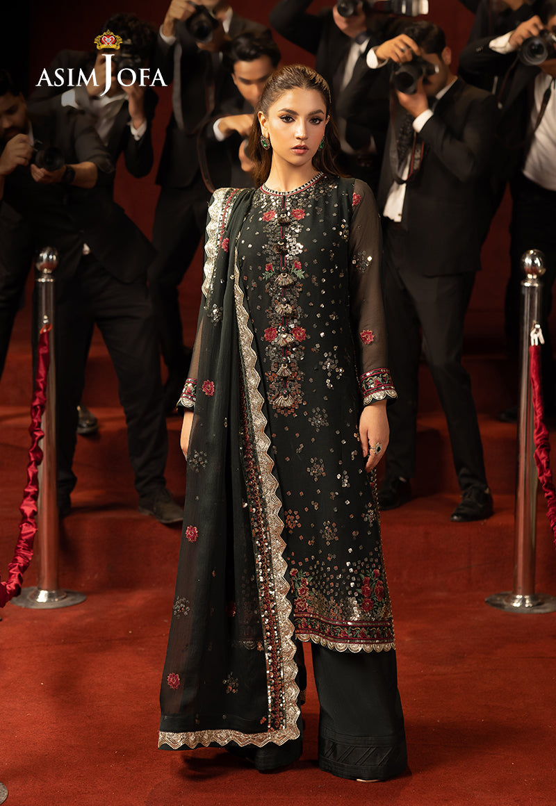 Asim Jofa | Festive Collection 25 | AJLLF-17 - House Of Hania