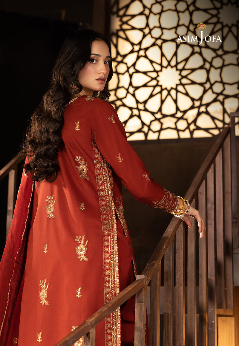 Asim Jofa | Festive Collection 25 | AJLLF-18 - House Of Hania