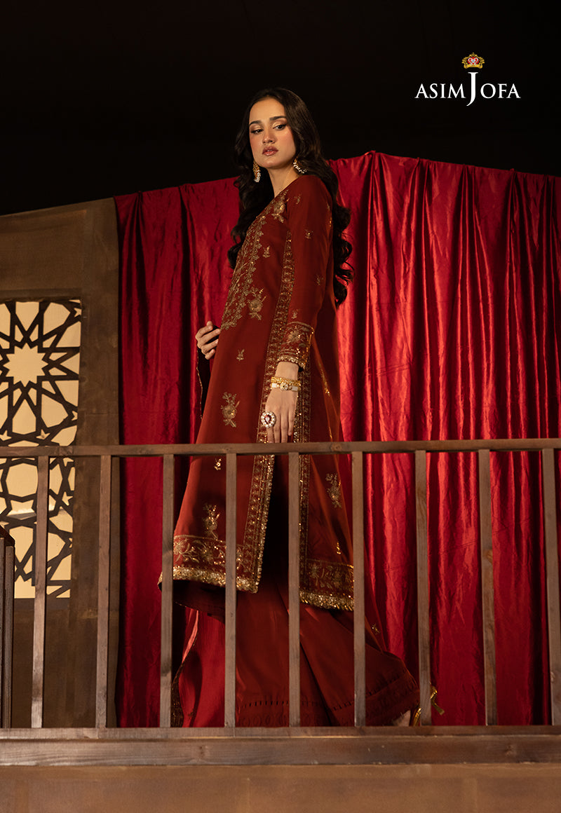 Asim Jofa | Festive Collection 25 | AJLLF-18 - House Of Hania