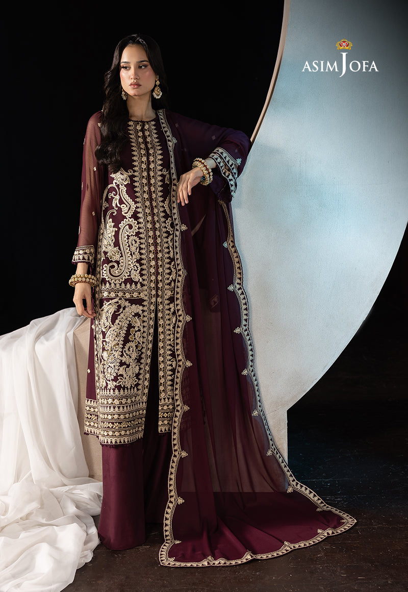 Asim Jofa | Festive Collection 25 | AJLLF-19 - House Of Hania