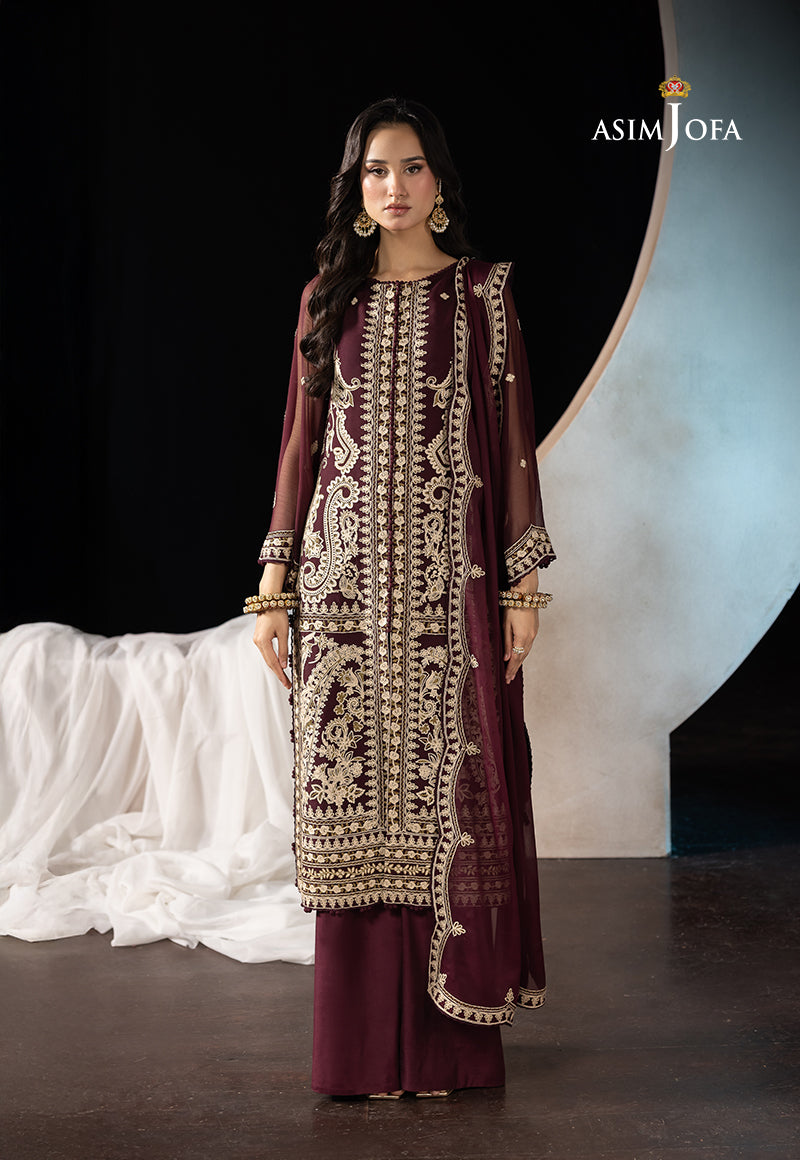 Asim Jofa | Festive Collection 25 | AJLLF-19 - House Of Hania