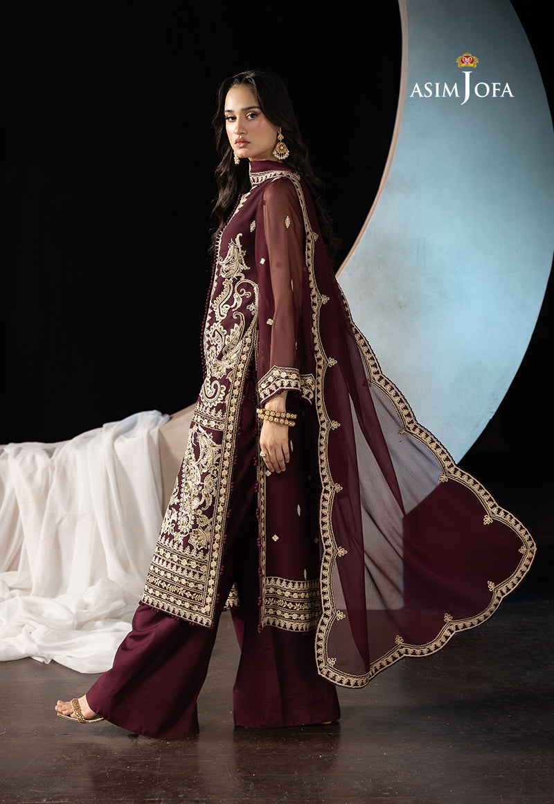 Asim Jofa | Festive Collection 25 | AJLLF-19 - House Of Hania