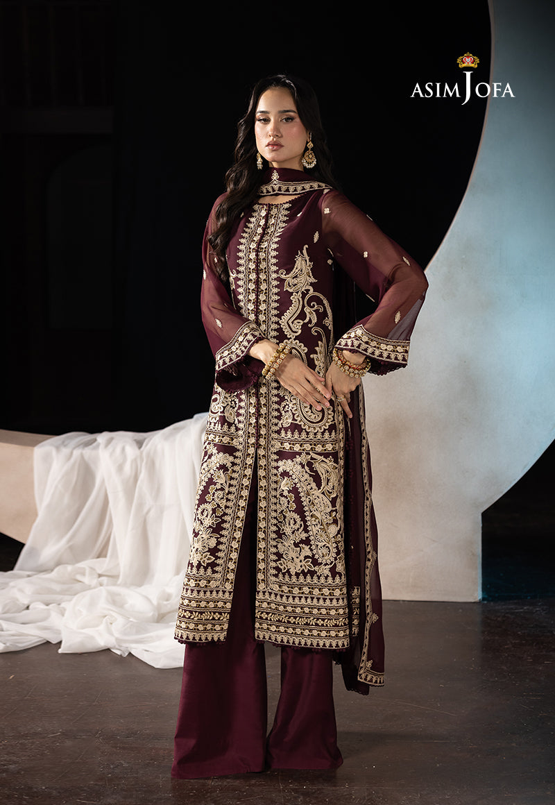 Asim Jofa | Festive Collection 25 | AJLLF-19 - House Of Hania