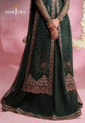 Asim Jofa | Festive Collection 26 | AJULFI-02 Embroidered Net 3 Pcs - House Of Hania