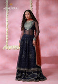 Asim Jofa | Festive Collection 26 | AJULFI-05 Embroidered Chiffon 3 Pcs - House Of Hania