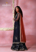 Asim Jofa | Festive Collection 26 | AJULFI-05 Embroidered Chiffon 3 Pcs - House Of Hania