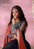 Asim Jofa | Festive Collection 26 | AJULFI-05 Embroidered Chiffon 3 Pcs - House Of Hania