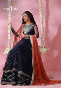 Asim Jofa | Festive Collection 26 | AJULFI-05 Embroidered Chiffon 3 Pcs - House Of Hania