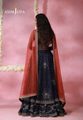 Asim Jofa | Festive Collection 26 | AJULFI-05 Embroidered Chiffon 3 Pcs - House Of Hania