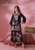 Asim Jofa | Festive Collection 26 | AJULFI-07 Embroidered Silk 2 Pcs - House Of Hania
