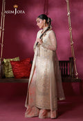 Asim Jofa | Festive Collection 26 | AJULFI-08 Embroidered Organza 3 Pcs - House Of Hania