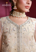 Asim Jofa | Festive Collection 26 | AJULFI-08 Embroidered Organza 3 Pcs - House Of Hania