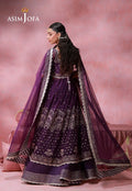 Asim Jofa | Festive Collection 26 | AJULFI-09 Embroidered Net 2 Pcs - House Of Hania