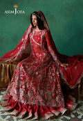 Asim Jofa | Ishq e Eid | AJULN-01 Embroidered Chiffon 3 Pcs - House Of Hania