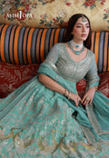 Asim Jofa | Ishq e Eid | AJULN-04 Embroidered Chiffon 3 Pcs - House Of Hania
