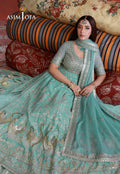 Asim Jofa | Ishq e Eid | AJULN-04 Embroidered Chiffon 3 Pcs - House Of Hania